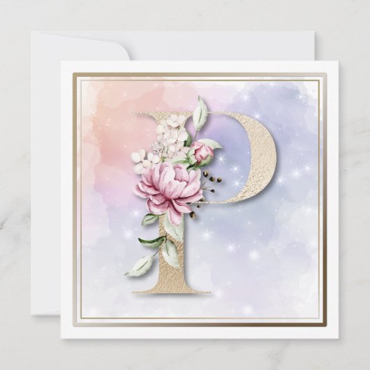 バラフローラP 60th誕生日パーティーへの招待 招待状 (裏面)