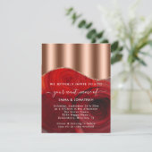 バラフローラQRコードバラ金ゴールド銅赤 (スタンド正面)