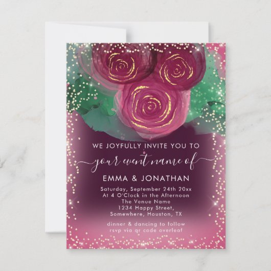 バラフローラQRコードブルゴーニュ金ゴールドマルサラ (正面)