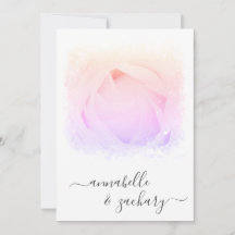 *~*バラフローラRSVP - QR AR8結婚式招待状