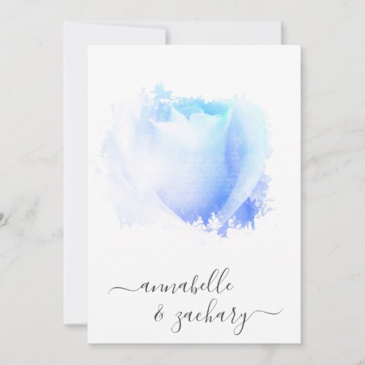 *~*バラブド+ RSVP - QR AR8結婚式招待状 招待状 (正面)