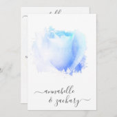 *~*バラブド+ RSVP - QR AR8結婚式招待状 招待状 (正面/裏面)