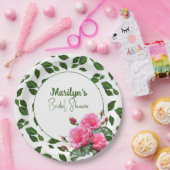 バラブライダルシャワーカスタム紙プレート ペーパープレート (パーティー)