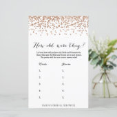 バラブライダルシャワーゲーム – 彼らはゲームを何歳だった (スタンド正面)