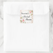 バラブライダルシャワーシール スクエアシール (バッグ)