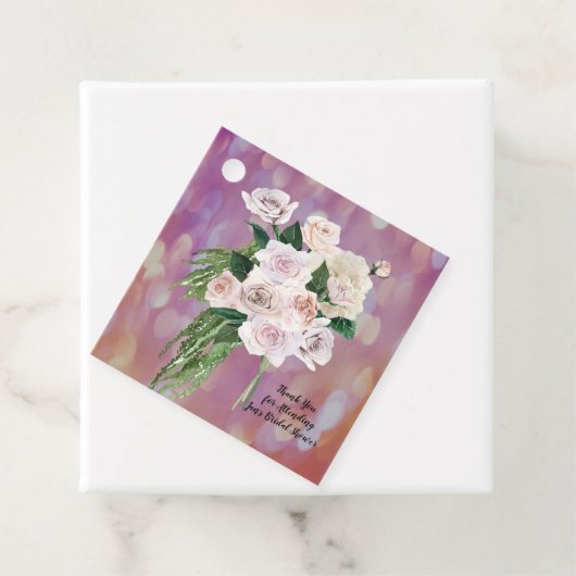 バラブライダルシャワー用メッセージカード フェイバータグ (インサイチュ)