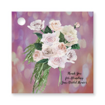 バラブライダルシャワー用メッセージカード