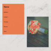 バラブライダルブーケ 名刺 (正面/裏面)