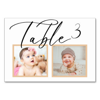 バラブラックエレガントなウェディングフォトテーブル番号 テーブルナンバー