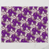 バラブランチピンクパープルクラフト紙 (裏面)