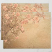 バラブランチピンク金ゴールドヴィンテージ (正面/裏面)