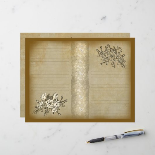 バラブランチヴィンテージ紙 (正面/裏面インサイチュ)