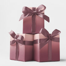 バラブルゴーニュと赤面ピンクグラデーション