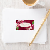 バラブルゴーニュ結婚/クリームID584 ラベル (インサイチュ)