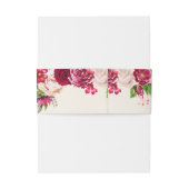 バラブルゴーニュ結婚/クリームID584 招待状ベリーバンド (裏面例)