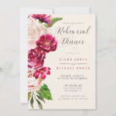 バラブルゴーニュ/クリームリハーサルディナーID584 招待状 (正面)