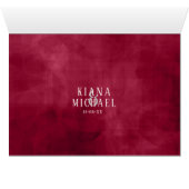 バラブルゴーニュ/結婚クリームありがとうございすID584 (内部横(下))