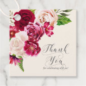 バラブルゴーニュ/結婚クリームありがとうございすID584 フェイバータグ (正面)