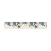 バラブルー結婚/ピーチID584 招待状ベリーバンド (フラット)