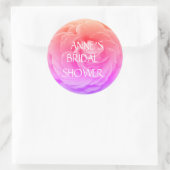 バラブロッサム写真クラシックシール ラウンドシール (バッグ)