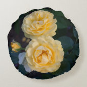 バラブーケ ラウンドクッション (裏面)