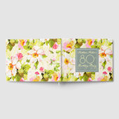 バラプニー80thバースデーパーティーゲストブック ゲストブック (全面)