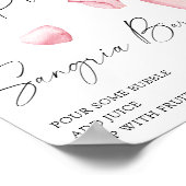 バラプロセッコブライダルシャワーサンリアバー ポスター (角)