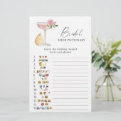 バラプロセッコブライダルシャワー絵文字ゲーム (スタンド正面)