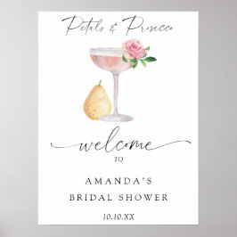 バラプロセッコ歓迎ブライダルシャワーパーティー ポスター