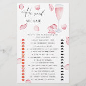 バラプロセッコ – 彼は彼女はブライダルシャワーと言った (正面)