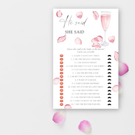 バラプロセッコ – 彼は彼女はブライダルシャワーと言った