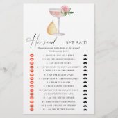 バラプロセッコ – 彼は彼女はブライダルシャワーと言った (正面)