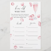 バラプロセッコ – 彼らは何歳だったブライダルゲーム (正面)