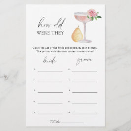 バラプロセッコ – 彼らは何歳だったブライダルゲーム