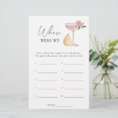 バラプロセッコ – 私たちはブライダルシャワーゲーム (スタンド正面)