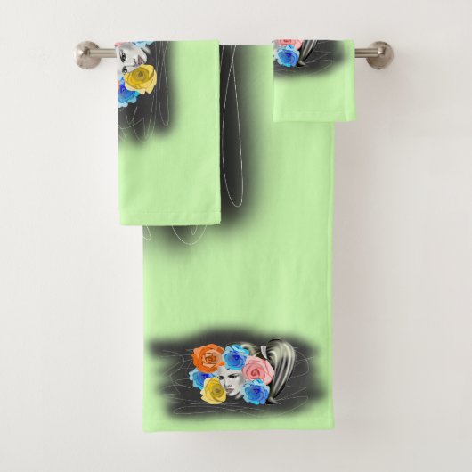 バラヘアウーマンバスタオルセット バスタオルセット (インサイチュ)