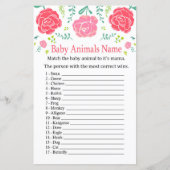 バラベビーアニマル名ゲーム (正面)