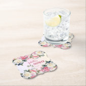 バラベビー開花フローラベビーシャワー ペーパーコースター (インサイチュ)