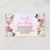 バラベビー開花フローラ書中ベビー エンクロージャーカード (正面)