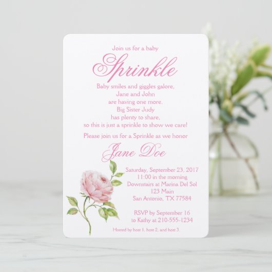 バラベビー 招待状 (スタンド正面)