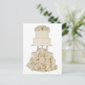 バラベー結婚ズケーキ ポストカード (スタンド正面)