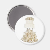 バラベー結婚ズケーキ マグネット (正面/裏面)