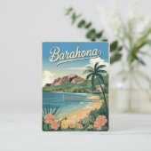 バラホナドミニカ共和国ヴィンテージ ポストカード (スタンド正面)