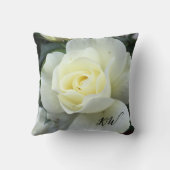 バラホワイトフォトガーデン クッション (裏面)