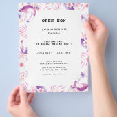 バラホワイトラックスまつげ チラシ (手)