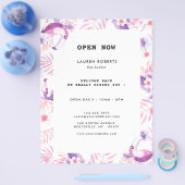 バラホワイトラックスまつげ チラシ (シングル)