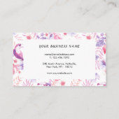 バラホワイトラックスまつげ ロイヤリティカード (裏面)