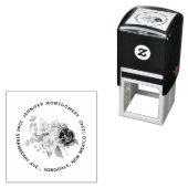 バラボホフラワーブーケエレガント セルフインキングスタンプ (インサイチュ)