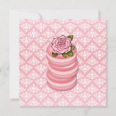 バラマカロン誕生日 招待状 (裏面)