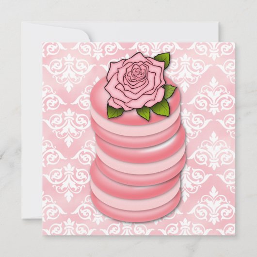 バラマカロン 招待状 (裏面)